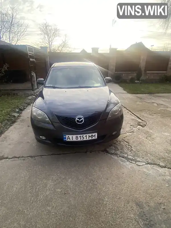 Хетчбек Mazda 3 2005 1.56 л. Ручна / Механіка обл. Київська, Бориспіль - Фото 1/12