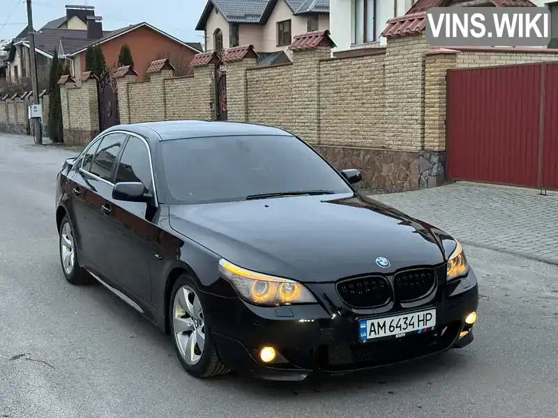 Седан BMW 5 Series 2008 2 л. Автомат обл. Вінницька, Вінниця - Фото 1/19