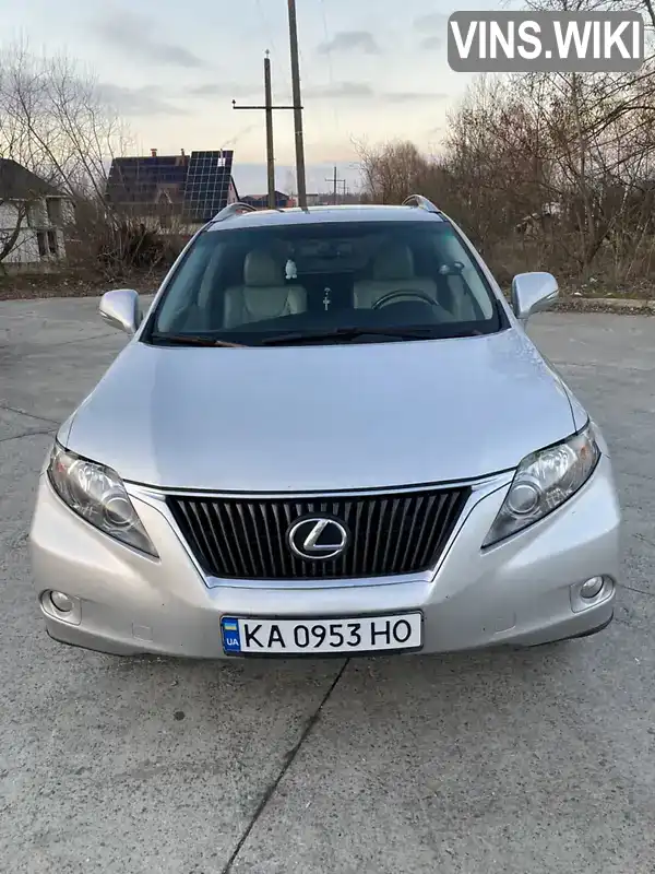 Внедорожник / Кроссовер Lexus RX 2010 3.46 л. Автомат обл. Житомирская, Звягель - Фото 1/13