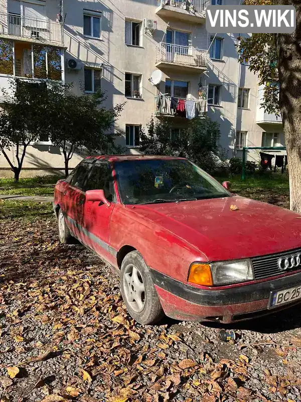 Седан Audi 80 1987 1.8 л. Ручна / Механіка обл. Закарпатська, Мукачево - Фото 1/17