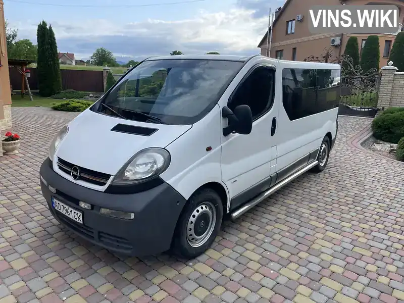 Минивэн Opel Vivaro 2006 1.87 л. Ручная / Механика обл. Закарпатская, Хуст - Фото 1/21