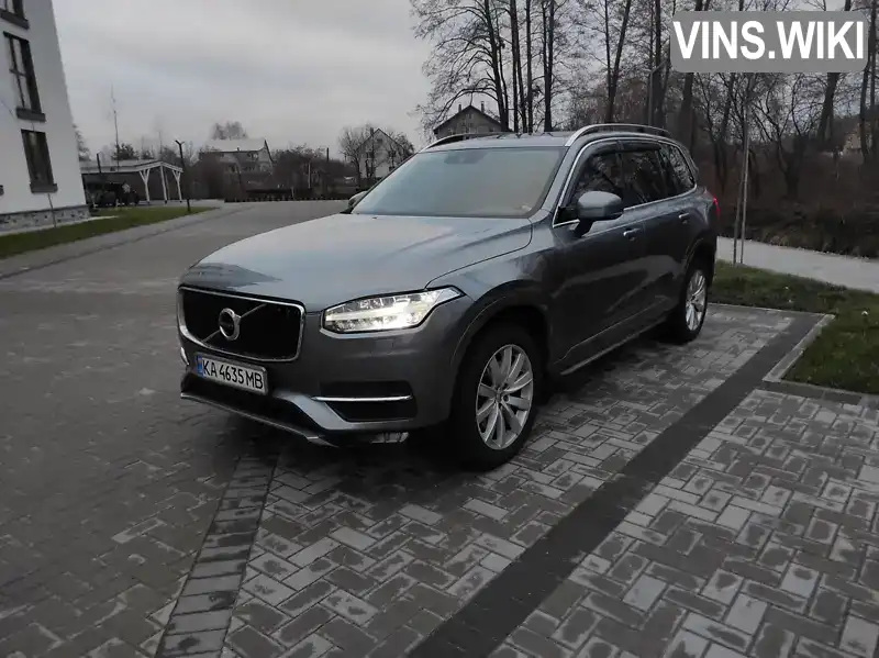 Внедорожник / Кроссовер Volvo XC90 2016 1.97 л. Автомат обл. Киевская, Киев - Фото 1/21