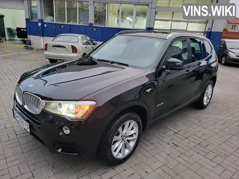 Позашляховик / Кросовер BMW X3 2017 2 л. Автомат обл. Одеська, Одеса - Фото 1/21