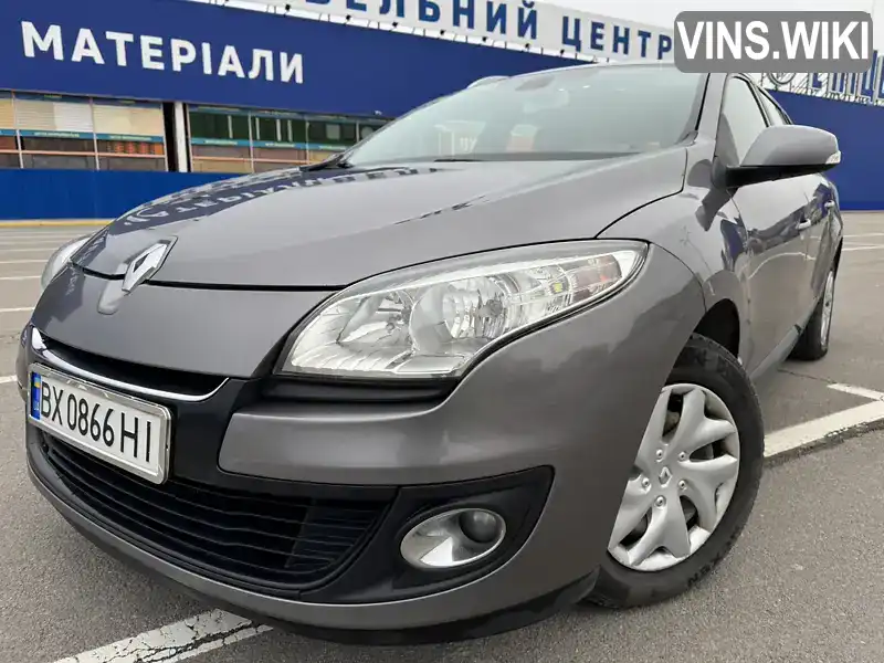 Універсал Renault Megane 2012 1.46 л. Ручна / Механіка обл. Хмельницька, Кам'янець-Подільський - Фото 1/21