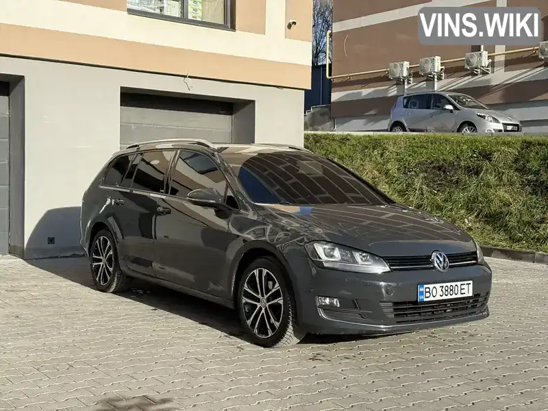 Универсал Volkswagen Golf 2016 1.6 л. Автомат обл. Тернопольская, Тернополь - Фото 1/21