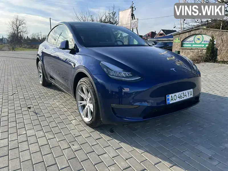 Позашляховик / Кросовер Tesla Model Y 2022 null_content л. Автомат обл. Закарпатська, Ужгород - Фото 1/20