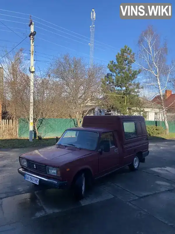 Седан ВАЗ / Lada 2107 2009 null_content л. Ручна / Механіка обл. Кіровоградська, Олександрія - Фото 1/12