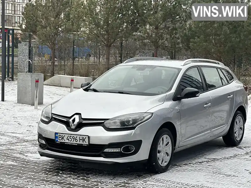 Універсал Renault Megane 2015 1.46 л. Ручна / Механіка обл. Рівненська, Рівне - Фото 1/21