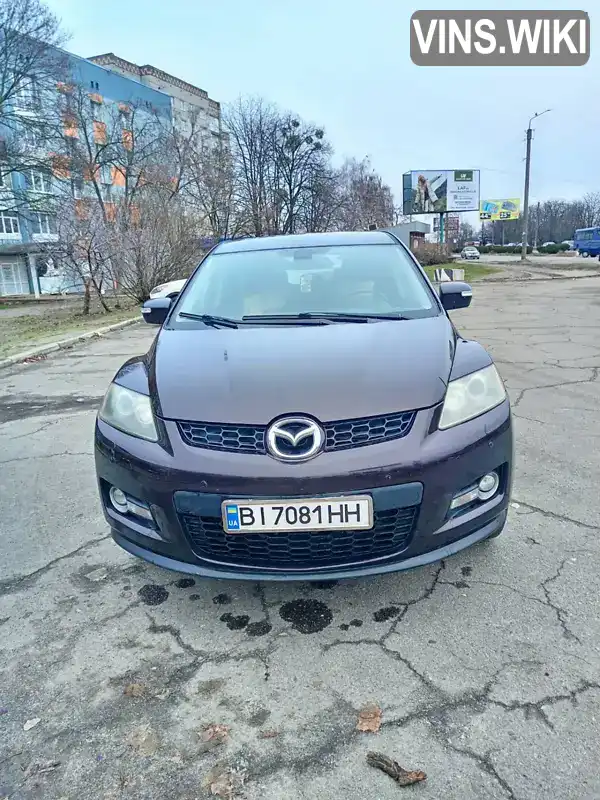 Позашляховик / Кросовер Mazda CX-7 2007 2.5 л. Автомат обл. Полтавська, Кременчук - Фото 1/12