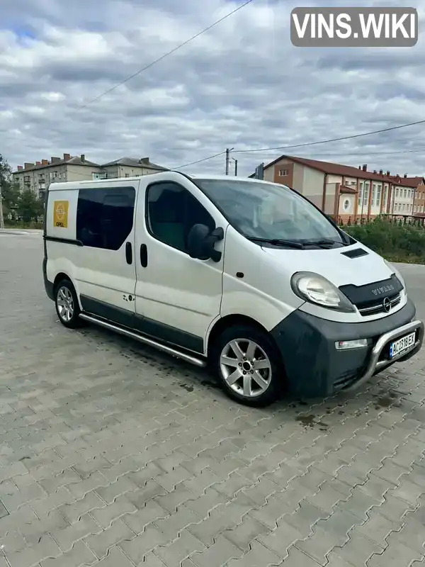 Мінівен Opel Vivaro 2005 1.87 л. Ручна / Механіка обл. Волинська, Ковель - Фото 1/17