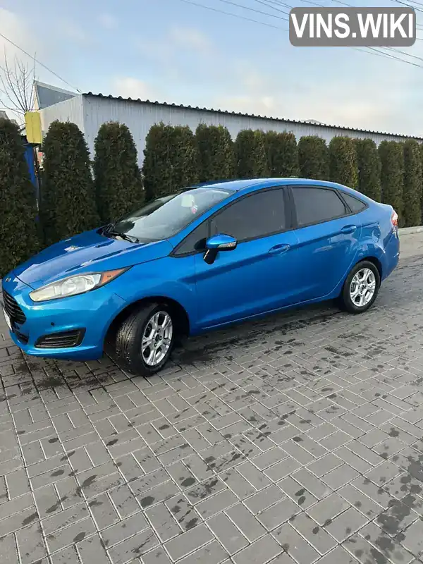 Седан Ford Fiesta 2016 1.6 л. Автомат обл. Черкаська, Золотоноша - Фото 1/13