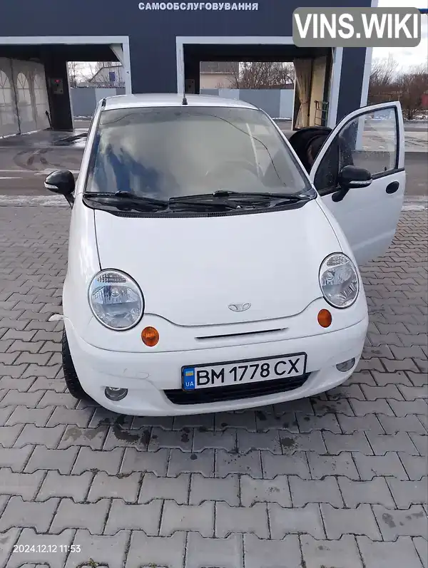 Хэтчбек Daewoo Matiz 2013 0.8 л. Ручная / Механика обл. Черниговская, Бахмач - Фото 1/9