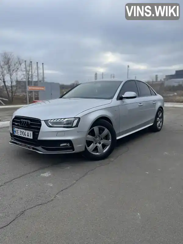 Седан Audi A4 2014 1.98 л. Робот обл. Дніпропетровська, Дніпро (Дніпропетровськ) - Фото 1/21