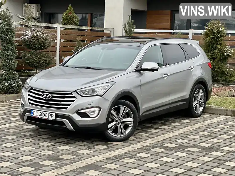 Позашляховик / Кросовер Hyundai Grand Santa Fe 2015 2.2 л. Автомат обл. Львівська, Львів - Фото 1/21