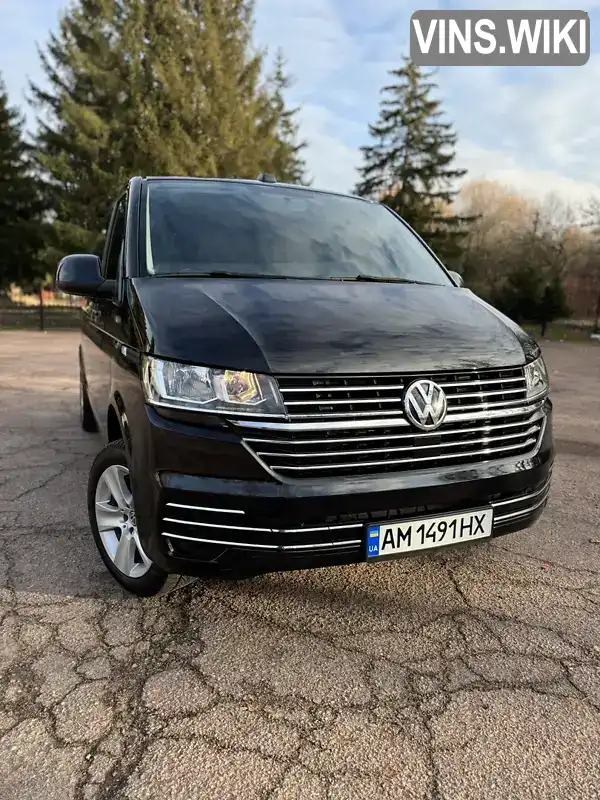 Мінівен Volkswagen Transporter 2021 1.97 л. Автомат обл. Житомирська, Бердичів - Фото 1/21