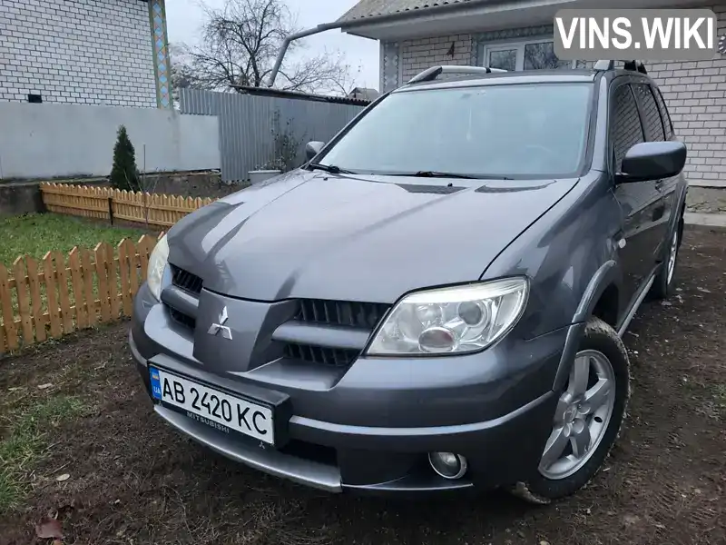 Позашляховик / Кросовер Mitsubishi Outlander 2007 2 л. Ручна / Механіка обл. Вінницька, Томашпіль - Фото 1/21