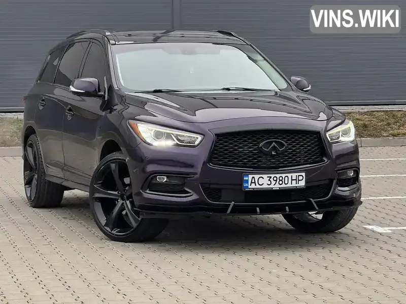 Позашляховик / Кросовер Infiniti QX60 2016 3.5 л. Варіатор обл. Волинська, Луцьк - Фото 1/21