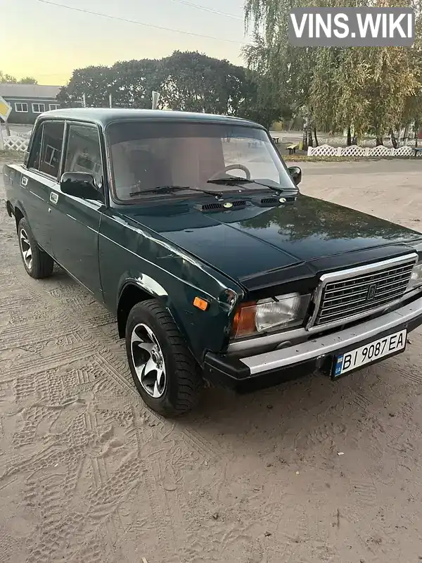 Седан ВАЗ / Lada 2107 2005 1.5 л. Ручна / Механіка обл. Полтавська, Полтава - Фото 1/7