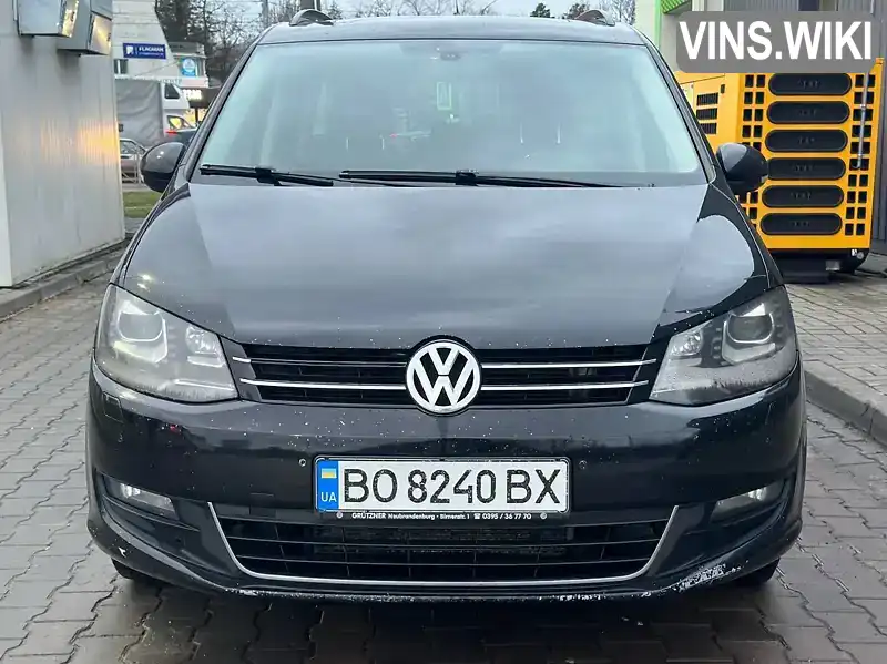 Мінівен Volkswagen Sharan 2011 1.98 л. Автомат обл. Тернопільська, Тернопіль - Фото 1/21