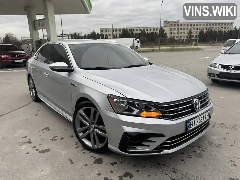 Седан Volkswagen Passat 2016 1.8 л. Автомат обл. Хмельницька, Кам'янець-Подільський - Фото 1/10