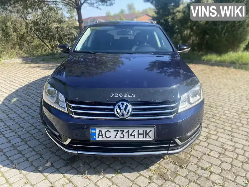 Універсал Volkswagen Passat 2011 1.97 л. Ручна / Механіка обл. Волинська, Любомль - Фото 1/21