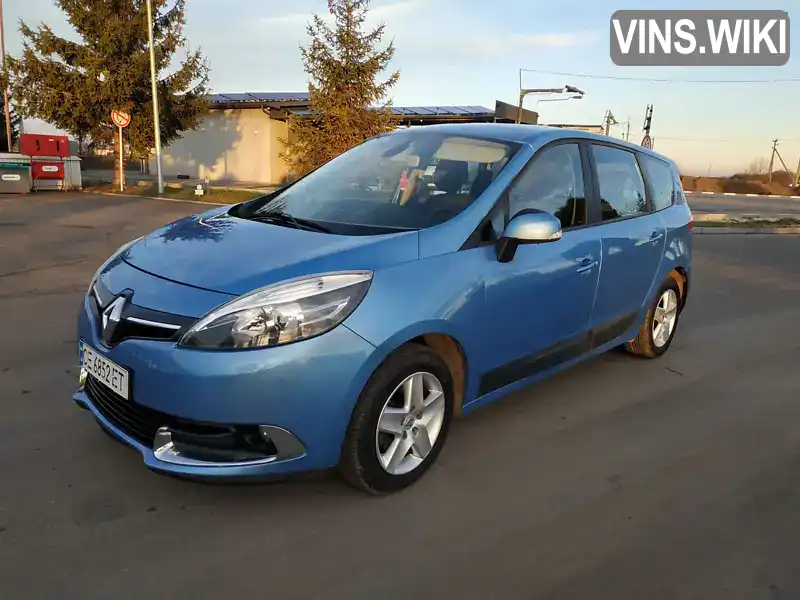 Минивэн Renault Grand Scenic 2012 1.46 л. Ручная / Механика обл. Черновицкая, Черновцы - Фото 1/21