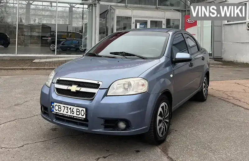 Седан Chevrolet Aveo 2007 1.5 л. Ручна / Механіка обл. Чернігівська, Сосниця - Фото 1/21