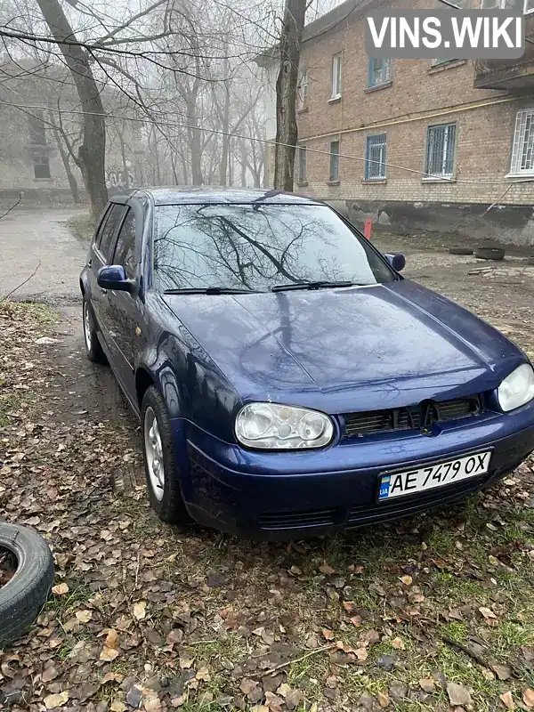 Хэтчбек Volkswagen Golf 1999 2.32 л. Ручная / Механика обл. Днепропетровская, Днепр (Днепропетровск) - Фото 1/7