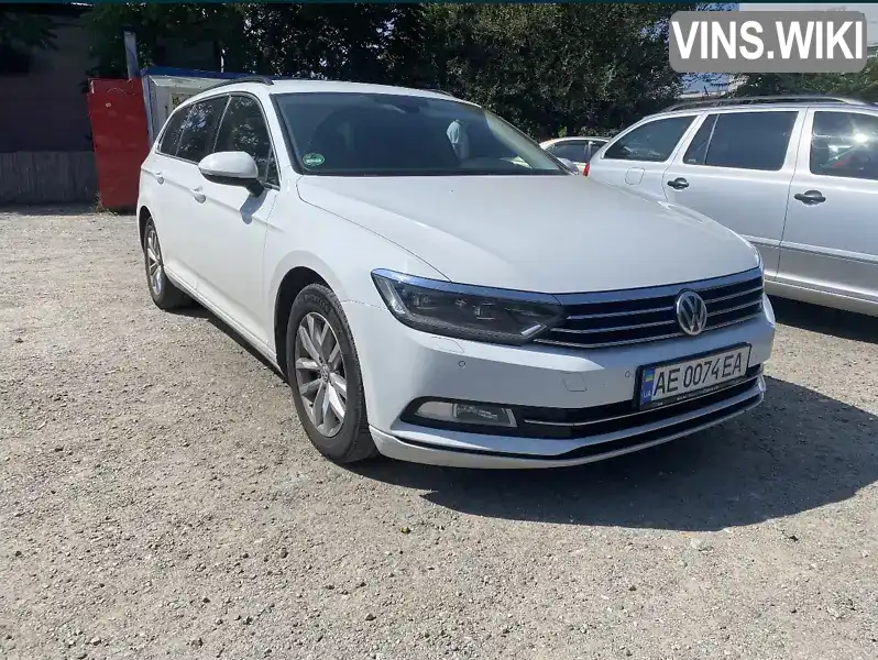 Універсал Volkswagen Passat 2017 2 л. Автомат обл. Дніпропетровська, Дніпро (Дніпропетровськ) - Фото 1/4