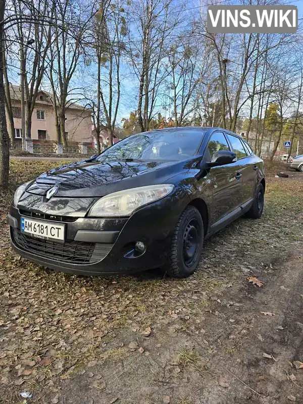 Універсал Renault Megane 2010 1.5 л. Ручна / Механіка обл. Житомирська, Житомир - Фото 1/9