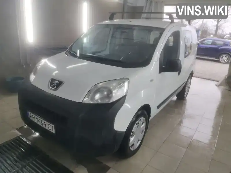 Мінівен Peugeot Bipper 2010 1.4 л. Ручна / Механіка обл. Житомирська, Черняхів - Фото 1/15