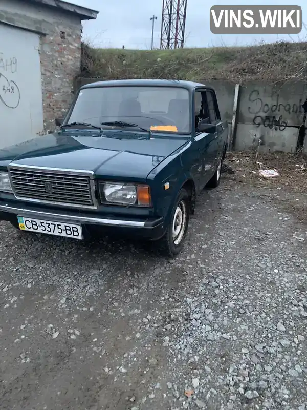 Седан ВАЗ / Lada 2107 2000 1.49 л. Ручная / Механика обл. Черниговская, Прилуки - Фото 1/15