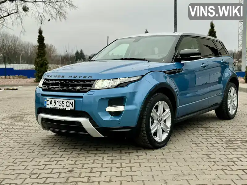 Позашляховик / Кросовер Land Rover Range Rover Evoque 2012 2 л. Автомат обл. Житомирська, Житомир - Фото 1/21