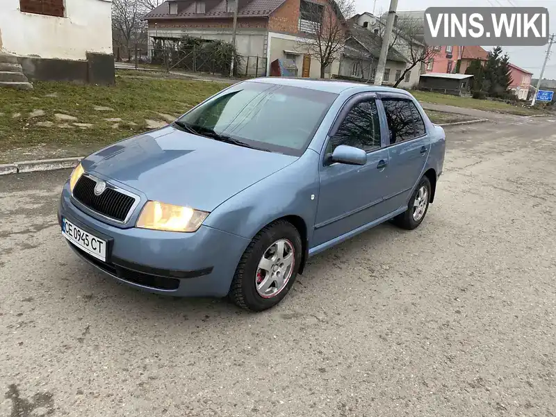 Седан Skoda Fabia 2002 1.4 л. обл. Черновицкая, Хотин - Фото 1/21