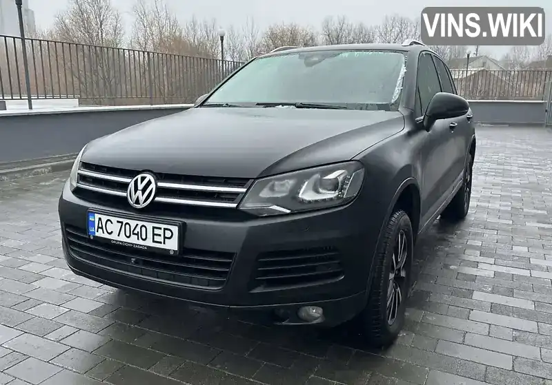 Внедорожник / Кроссовер Volkswagen Touareg 2010 3 л. Типтроник обл. Волынская, Луцк - Фото 1/21