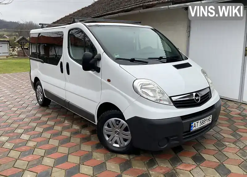 Мінівен Opel Vivaro 2008 2 л. Ручна / Механіка обл. Івано-Франківська, Івано-Франківськ - Фото 1/21