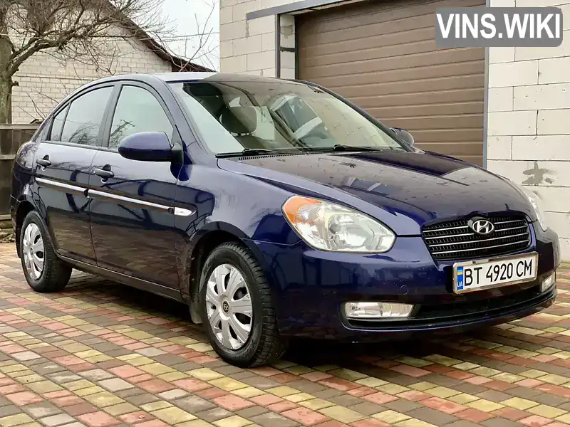 Седан Hyundai Accent 2008 1.4 л. Ручна / Механіка обл. Сумська, Кролевець - Фото 1/21