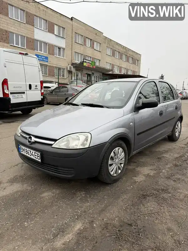 Хетчбек Opel Corsa 2003 0.97 л. Автомат обл. Сумська, Суми - Фото 1/20