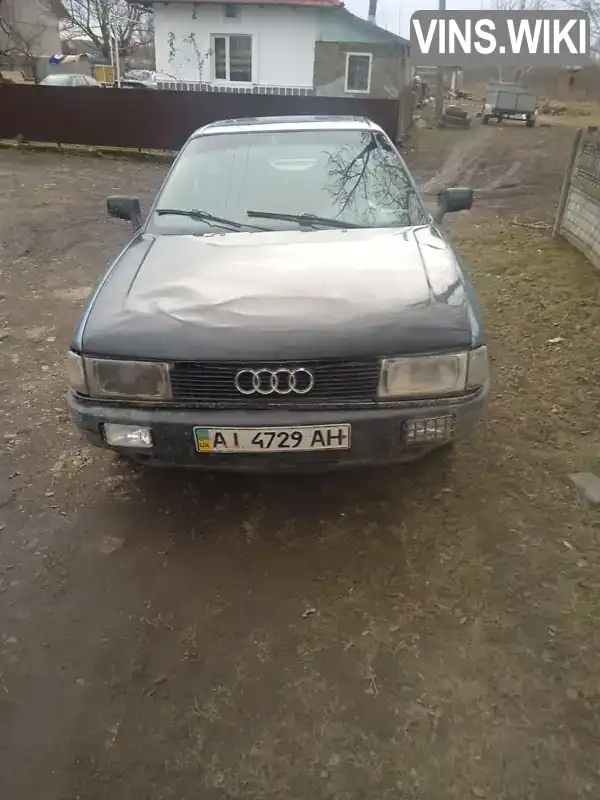 Седан Audi 80 1988 1.78 л. обл. Івано-Франківська, location.city.zabolotiv - Фото 1/5