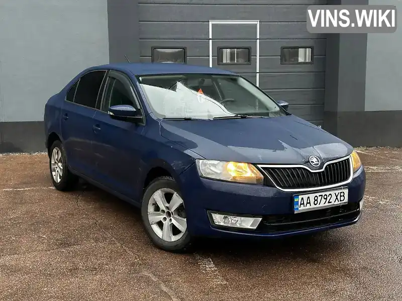 Ліфтбек Skoda Rapid 2015 1.6 л. Автомат обл. Київська, Київ - Фото 1/18