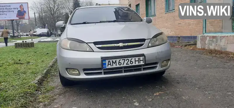 Хэтчбек Chevrolet Lacetti 2005 1.8 л. Ручная / Механика обл. Житомирская, Житомир - Фото 1/12