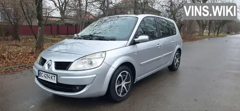 Минивэн Renault Megane Scenic 2008 1.5 л. Ручная / Механика обл. Львовская, Стрый - Фото 1/21