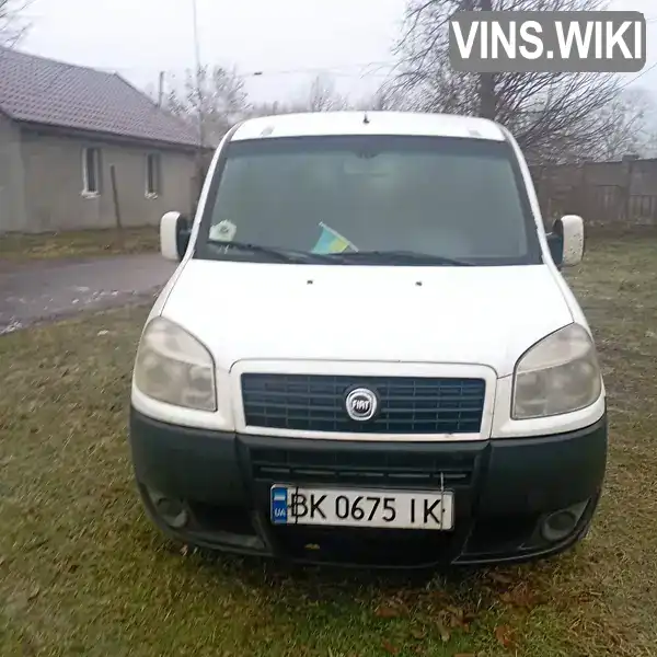 Минивэн Fiat Doblo 2008 1.9 л. Ручная / Механика обл. Ровенская, Дубно - Фото 1/9