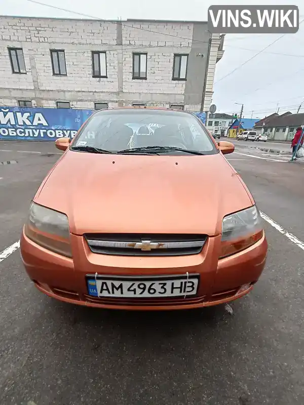 Хэтчбек Chevrolet Kalos 2005 null_content л. Автомат обл. Житомирская, Житомир - Фото 1/12