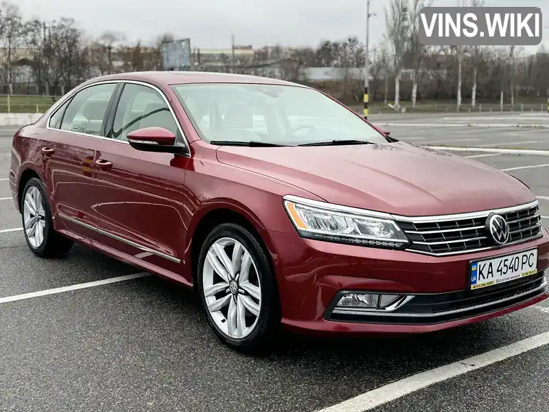 Седан Volkswagen Passat 2016 1.8 л. Автомат обл. Киевская, Киев - Фото 1/21