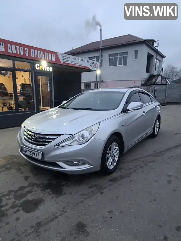 Седан Hyundai Sonata 2012 2 л. Автомат обл. Черкасская, Каменка - Фото 1/12