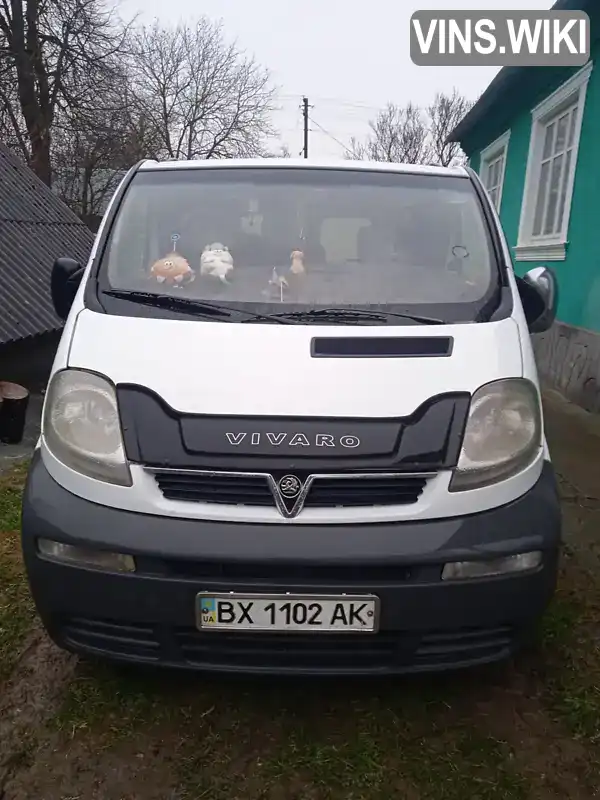 Мінівен Opel Vivaro 2004 1.9 л. Ручна / Механіка обл. Хмельницька, Хмельницький - Фото 1/6