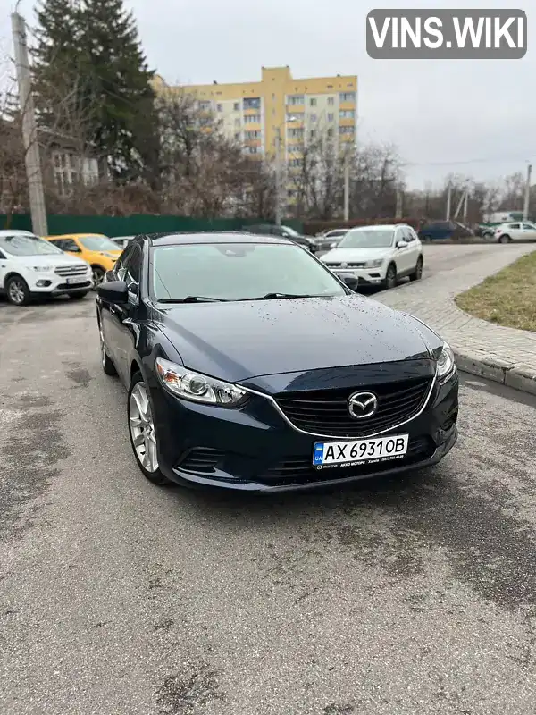 Седан Mazda 6 2017 2.49 л. Автомат обл. Харьковская, Харьков - Фото 1/14