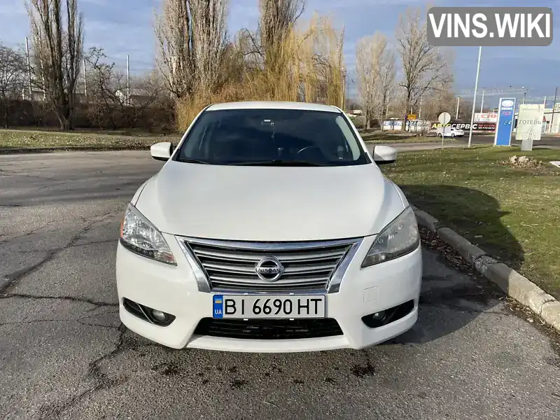 Седан Nissan Sentra 2013 1.8 л. Варіатор обл. Полтавська, Кременчук - Фото 1/19