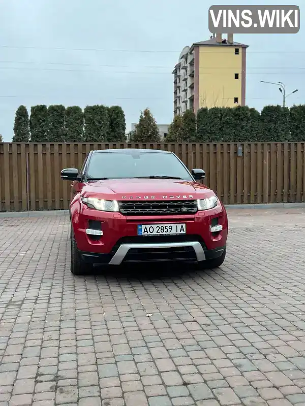 Позашляховик / Кросовер Land Rover Range Rover Evoque 2013 2.18 л. Автомат обл. Дніпропетровська, Павлоград - Фото 1/21